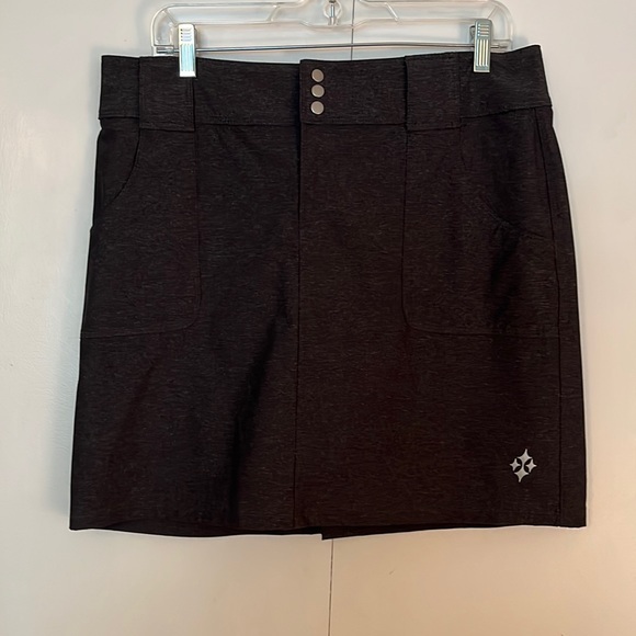 Jofit Skirts Jofit Signature Golf Skort Size 8 Charcoal Poshmark
